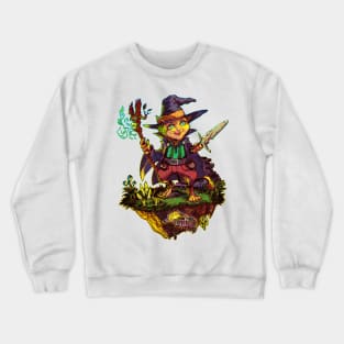 Mage Cat Crewneck Sweatshirt